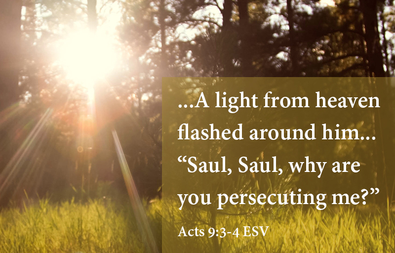 Acts 9:3-4