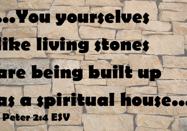 1 Peter 2:4