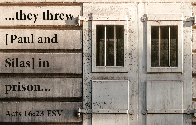 Acts 16:23