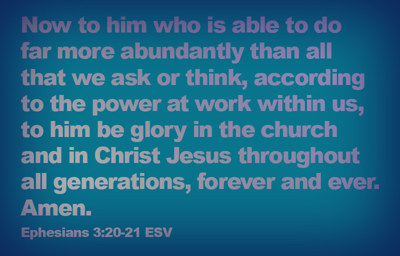Ephesians 3:20