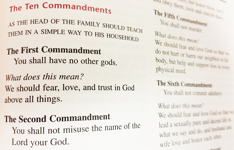 ten commandments
