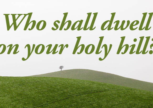 Psalm 15