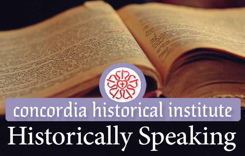 Historically Speaking