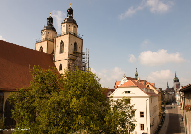 The International Lutheran Center at the Old Latin School on Sunday, May 3, 2015, in Wittenberg, Germany. The building is the culmination of the joint effort by the LCMS, the Independent Evangelical Lutheran Church (SELK), and the International Lutheran Society of Wittenberg (ILSW), to establish a distinctly Lutheran presence in the very cradle of the Reformation. LCMS Communications/Erik M. Lunsford