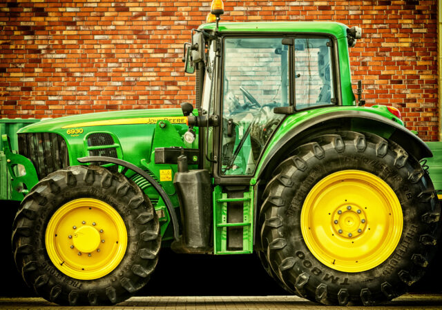 Drive Tractor To Church