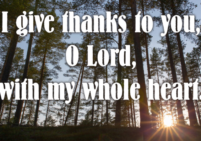 Psalm 138