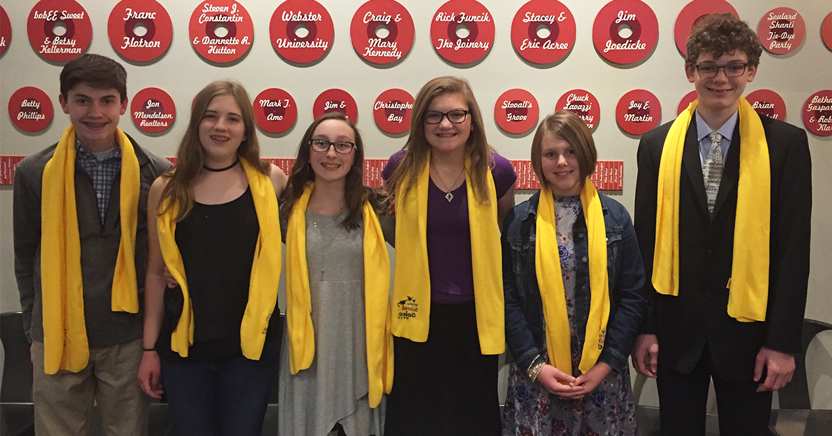 Six students from Word of Life Lutheran School in St. Louis, MO, placed in the top 10 in the CEAM Poetry Contest. /Word of Life Lutheran School