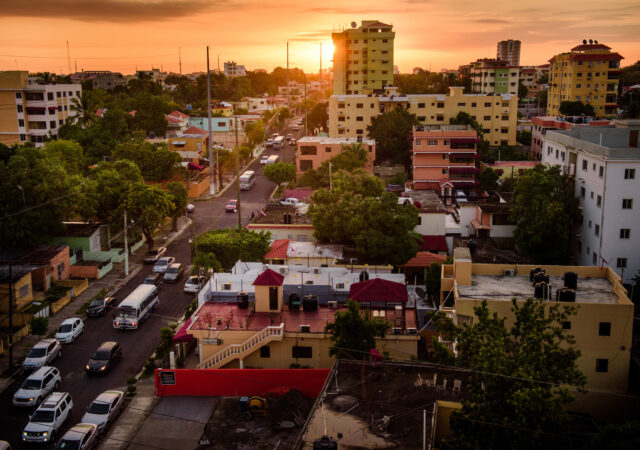 Sunrise in Santo Domingo, Dominican Republic, on Monday, March 20, 2017. LCMS Communications/Erik M. Lunsford