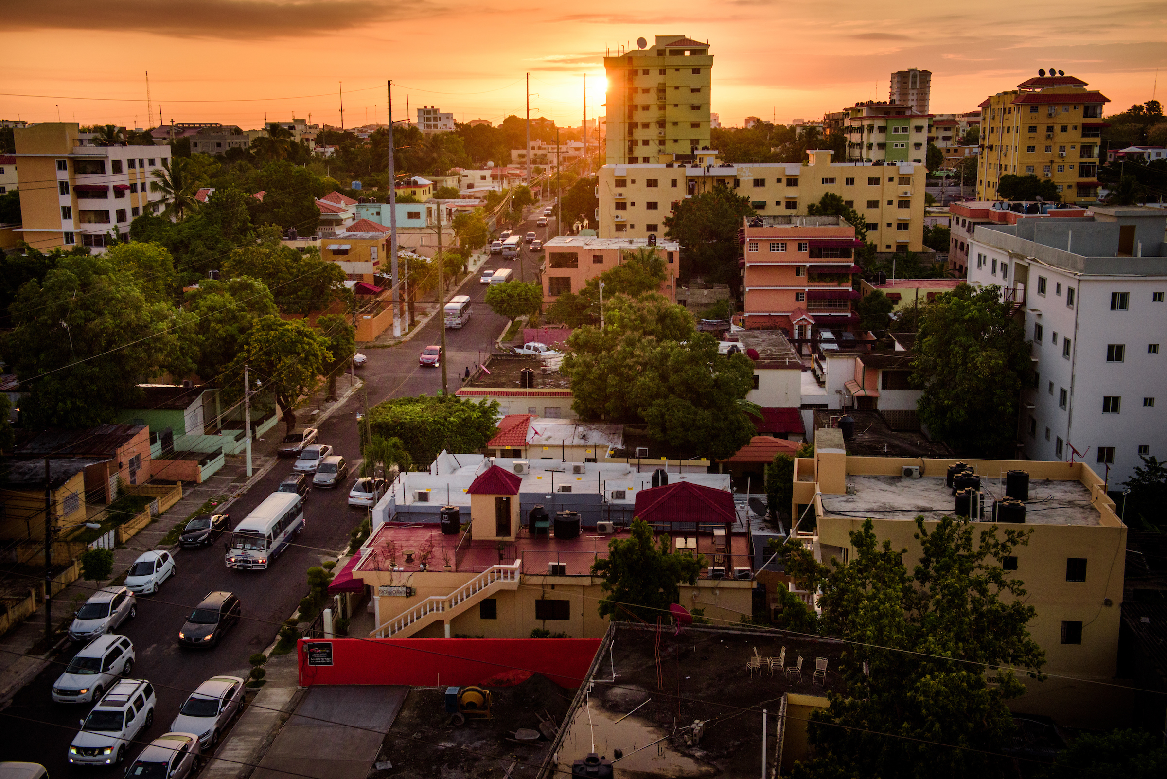 Sunrise in Santo Domingo, Dominican Republic, on Monday, March 20, 2017. LCMS Communications/Erik M. Lunsford