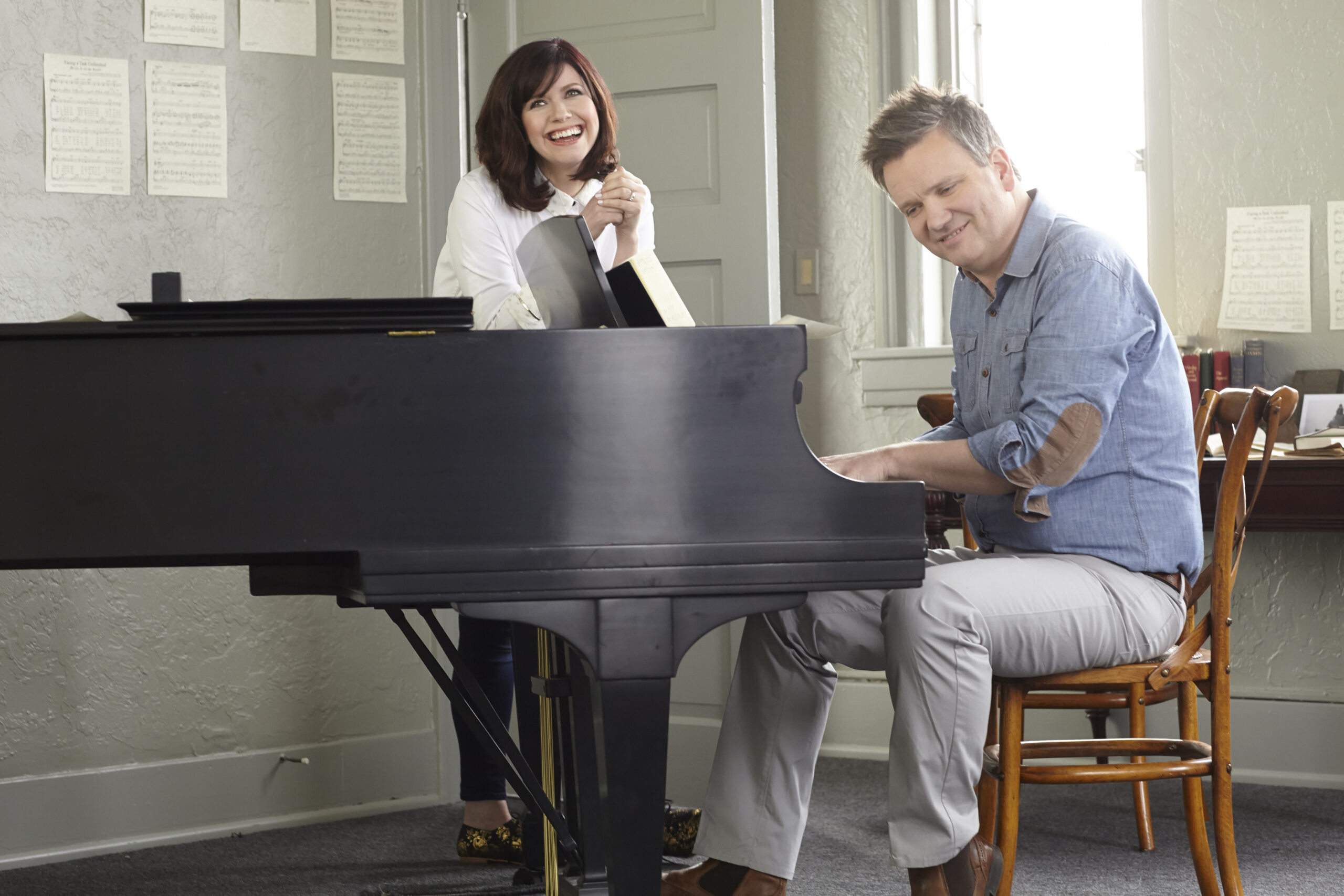 Keith and Kristyn Getty, modern hymn writers. Used with permission