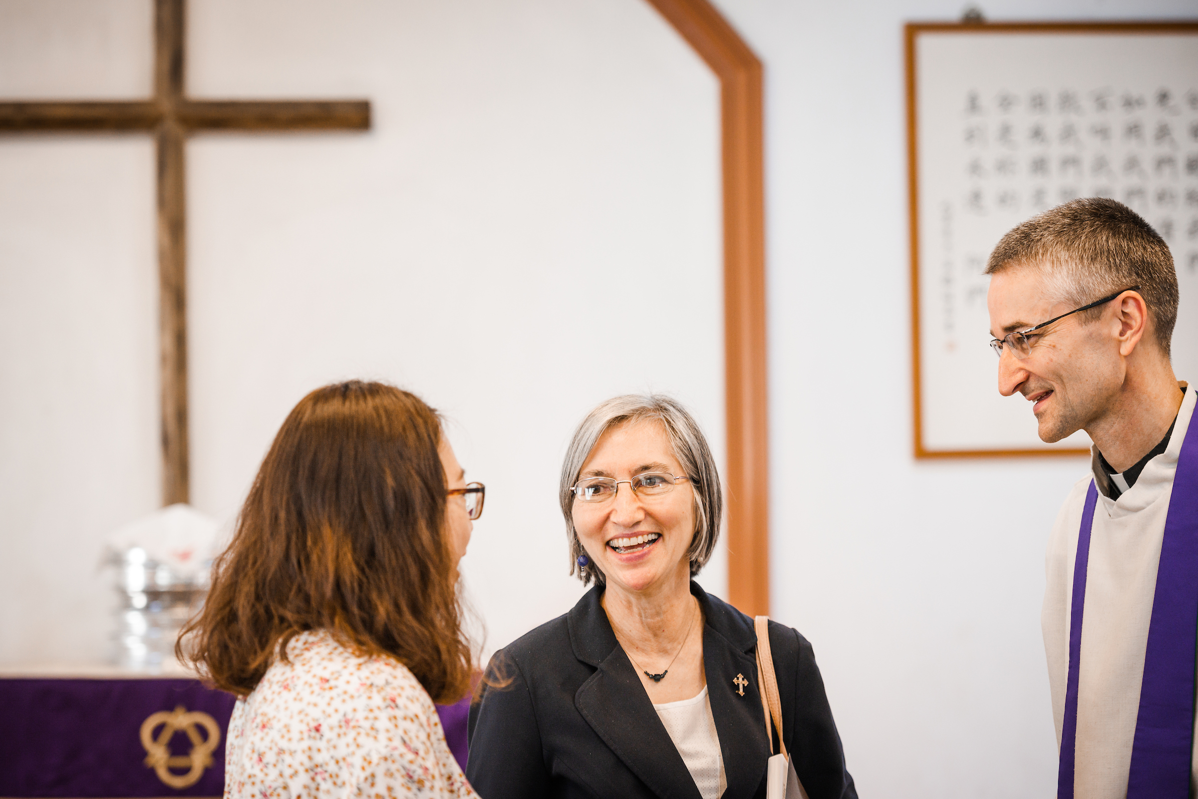 Worship at Salvation Lutheran Church in Chiayi City, Taiwan