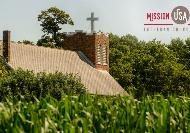 Exterior of Zion Evangelical Lutheran Church, Lu Verne, Iowa, on Sunday, July 9, 2017, in Iowa. LCMS Communications/Erik M. Lunsford