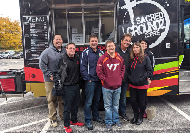 Crew and volunteers of Sacred Groundz.