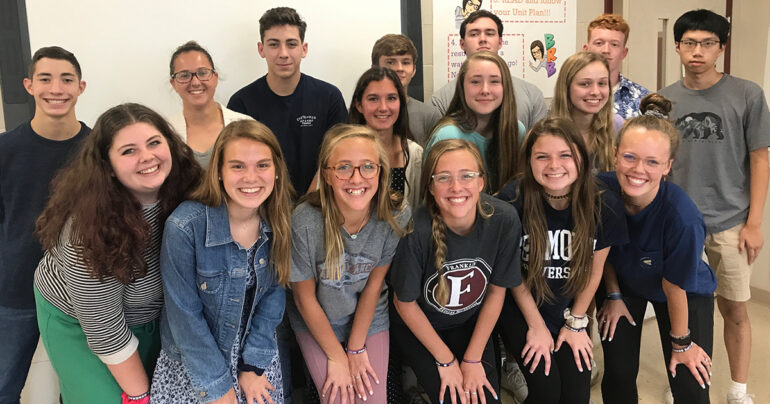 The new Davidson County SFLA group has about 20 active members. (Elizabeth Parker)