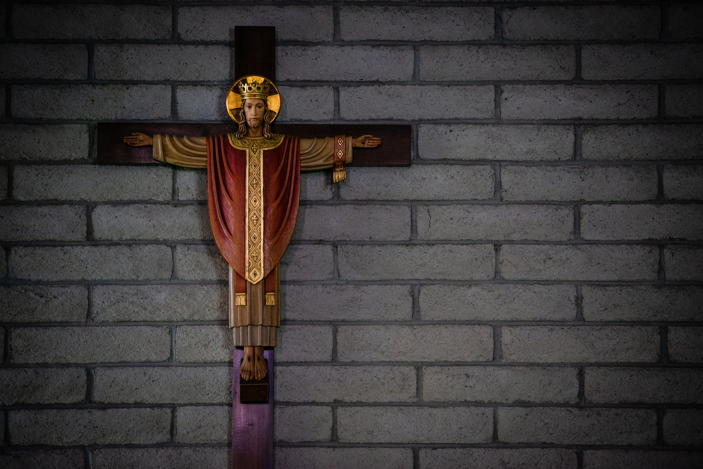 A crucifix at First Good Shepherd Lutheran Church, Las Vegas, on Wednesday, Nov. 28, 2018. LCMS Communications/Erik M. Lunsford