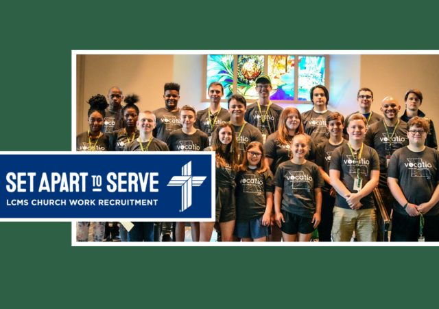 Set Apart To Serve
