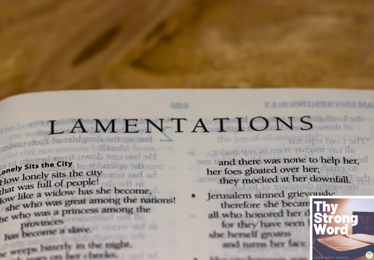 New Book Lamentations
